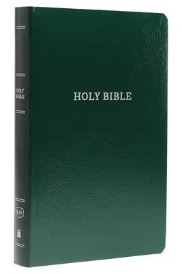 KJV, Bible pro dárky a ocenění, imitace kůže, zelená, vydání s červeným písmem - KJV, Gift and Award Bible, Imitation Leather, Green, Red Letter Edition