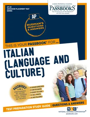 Italština (jazyk a kultura) (AP-23): Průvodce studijními sešity - Italian (Language and Culture) (AP-23): Passbooks Study Guide