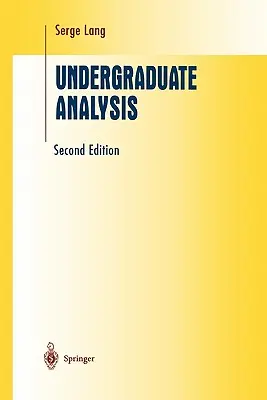 Vysokoškolská analýza - Undergraduate Analysis