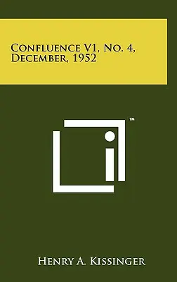 Confluence V1, č. 4, prosinec 1952 - Confluence V1, No. 4, December, 1952