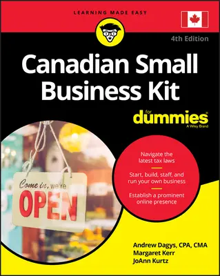 Kanadská sada pro malé podniky For Dummies, 4. vydání - Canadian Small Business Kit For Dummies, 4th Edition