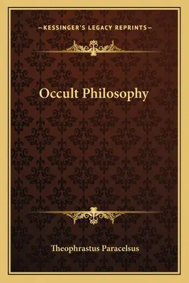 Okultní filozofie - Occult Philosophy