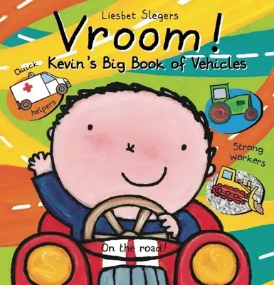 Vroom! Kevinova velká kniha vozidel - Vroom! Kevin's Big Book of Vehicles