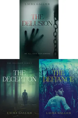 Série The Delusion Knihy 1-3: The Delusion / The Deception / The Defiance (Podvod) - The Delusion Series Books 1-3: The Delusion / The Deception / The Defiance