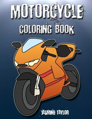 Motocyklové omalovánky - Motorcycle Coloriong Book