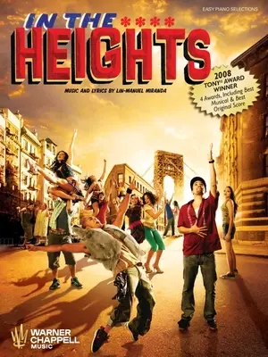 Ve výšinách: Snadné klavírní výběry s texty písní - In the Heights: Easy Piano Selections with Lyrics