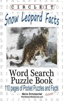 Zakroužkujte to, Fakta o sněžném leopardovi, Hledání slov, Puzzle Book - Circle It, Snow Leopard Facts, Word Search, Puzzle Book