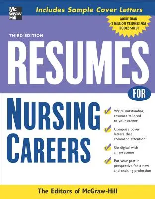 Životopisy pro povolání zdravotní sestry - Resumes for Nursing Careers