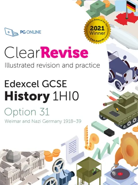 ClearRevise Edexcel GCSE History 1HI0 - Výmarské a nacistické Německo 1918-39 - ClearRevise Edexcel GCSE History 1HI0 - Weimar and Nazi Germany 1918-39