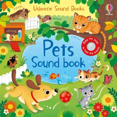 Zvířátka Zvuková knížka - Pets Sound Book