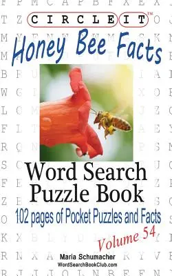 Zakroužkujte to, Fakta o včelách medonosných, Hledání slov, Puzzle Book - Circle It, Honey Bee Facts, Word Search, Puzzle Book
