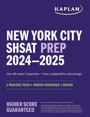 New York City Shsat Prep 2024-2025: 3 cvičné testy + osvědčené strategie + přehled - New York City Shsat Prep 2024-2025: 3 Practice Tests + Proven Strategies + Review