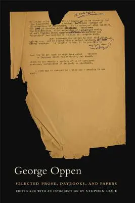 Vybraná próza, denní knihy a dokumenty - Selected Prose, Daybooks, and Papers