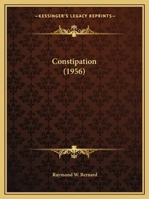 Zácpa (1956) - Constipation (1956)