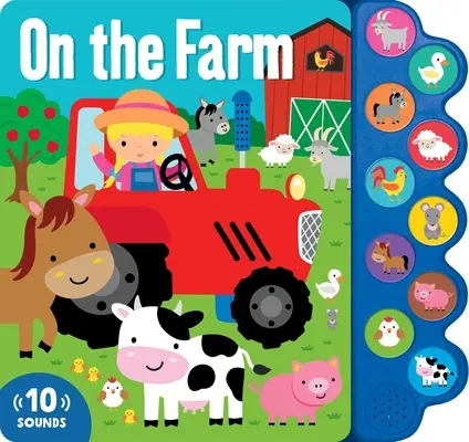 Na farmě: 10 Button Sound Book - On the Farm: 10 Button Sound Book