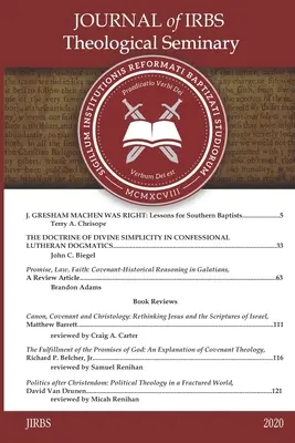 Časopis Teologického semináře IRBS 2020 - Journal of IRBS Theological Seminary 2020