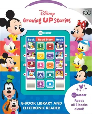 Disney Příběhy vyrůstajících dětí: Sada 8 knih a elektronické čtečky se zvukovou knihou Me Reader - Disney Growing Up Stories: Me Reader 8-Book Library and Electronic Reader Sound Book Set