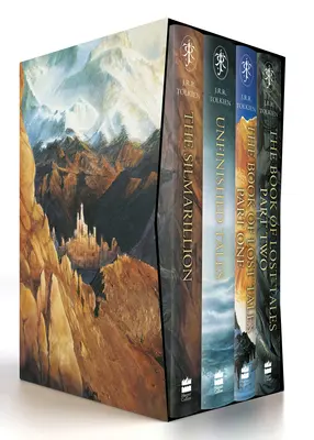 Dějiny Středozemě Box Set #1: Silmarillion / Nedokončené příběhy / Kniha ztracených příběhů, část první / Kniha ztracených příběhů, část druhá - The History of Middle-Earth Box Set #1: The Silmarillion / Unfinished Tales / Book of Lost Tales, Part One / Book of Lost Tales, Part Two