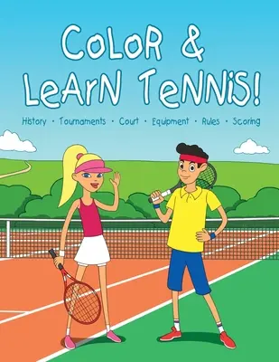 Vybarvi a nauč se tenis! - Color & learn tennis!
