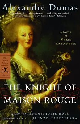Rytíř z Maison-Rouge: Román o Marii Antoinettě - The Knight of Maison-Rouge: A Novel of Marie Antoinette