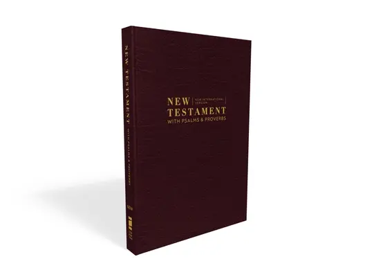 Niv, Nový zákon se žalmy a příslovími, kapesní velikost, brožovaná vazba, vínová barva, pohodlný tisk - Niv, New Testament with Psalms and Proverbs, Pocket-Sized, Paperback, Burgundy, Comfort Print
