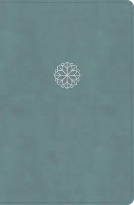 CSB Bible pro osobní potřebu v obřím formátu, Earthen Teal Leathertouch, Indexed - CSB Personal Size Giant Print Bible, Earthen Teal Leathertouch, Indexed