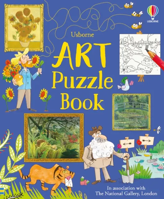 Knížka s výtvarnými skládačkami - Art Puzzle Book