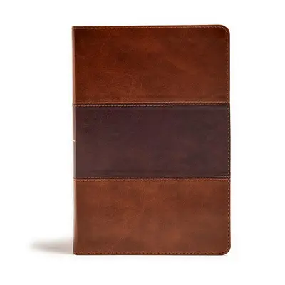 KJV Giant Print Reference Bible, Saddle Brown Leathertouch (Bible s obřím tiskem, sedlově hnědá) - KJV Giant Print Reference Bible, Saddle Brown Leathertouch
