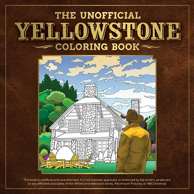 Neoficiální Yellowstonské omalovánky - The Unofficial Yellowstone Coloring Book