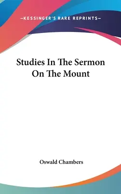Studie o kázání na hoře - Studies In The Sermon On The Mount