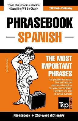 Anglicko-španělský slovník a minislovník na 250 slov - English-Spanish phrasebook and 250-word mini dictionary