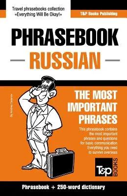 Anglicko-ruský slovník a minislovník o 250 slovech - English-Russian phrasebook and 250-word mini dictionary