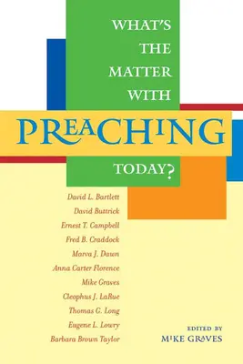 Jak je to dnes s kázáním? - What's the Matter with Preaching Today?