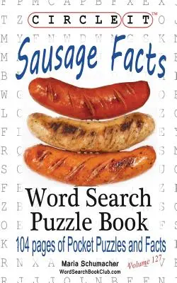 Zakroužkujte, Fakta o párcích, Hledání slov, Puzzle Book - Circle It, Sausage Facts, Word Search, Puzzle Book