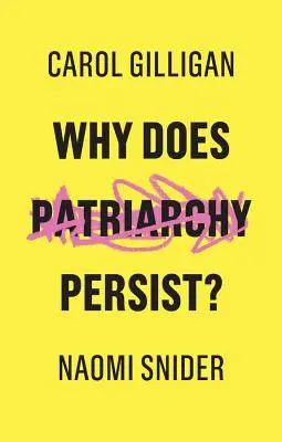 Proč přetrvává patriarchát? - Why Does Patriarchy Persist?