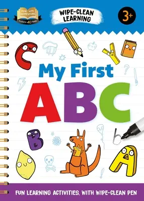 Nápověda k domácím úkolům Moje první abeceda: Zábavné učební aktivity se stíracím perem - Help with Homework My First ABC: Fun Learning Activities with Wipe-Clean Pen