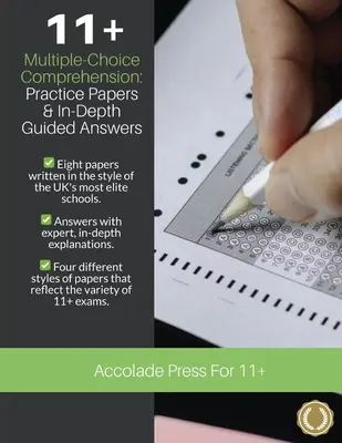 11+ Multiple-Choice Comprehension: Vycházka s porozuměním: Practice Papers and In-Depth Guided Answers: Practice Papers and In-Depth Guided Answers: CEM, GL a nezávislé školní zkoušky z angličtiny 11 plus - 11+ Multiple-Choice Comprehension: Practice Papers and In-Depth Guided Answers: CEM, GL and Independent School 11 Plus English Exams