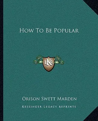 Jak být populární - How To Be Popular