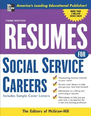 Životopisy pro povolání v sociálních službách - Resumes for Social Service Careers