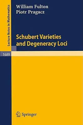 Schubertovy odrůdy a degenerační loci - Schubert Varieties and Degeneracy Loci