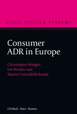 Spotřebitelský adr v Evropě - Consumer Adr in Europe