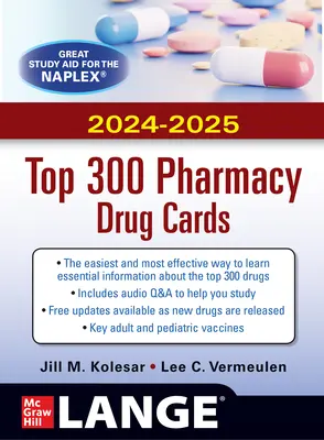 McGraw Hill's 2024/2025 Top 300 Pharmacy Drug Cards (300 nejlepších lékárenských karet) - McGraw Hill's 2024/2025 Top 300 Pharmacy Drug Cards