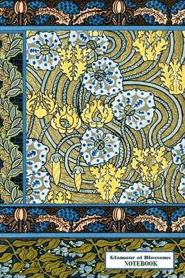 Glamour of Blossoms NOTEBOOK [linkovaný zápisník/deník/deník na psaní, 60 listů, střední velikost (A5) 6x9 palců] - Glamour of Blossoms NOTEBOOK [ruled Notebook/Journal/Diary to write in, 60 sheets, Medium Size (A5) 6x9 inches]