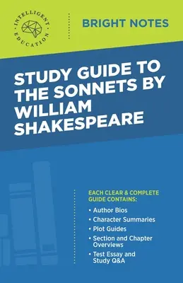Studijní příručka k Sonetům Williama Shakespeara - Study Guide to The Sonnets by William Shakespeare