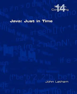Jáva: Právě včas - Java: Just in Time