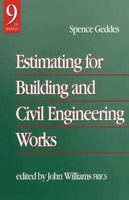Odhadování stavebních a inženýrských prací - Estimating for Building & Civil Engineering Work