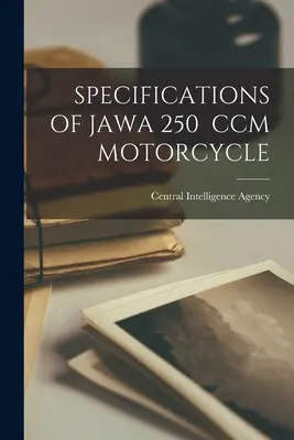 Technické údaje motocyklu Jawa 250 CCM - Specifications of Jawa 250 CCM Motorcycle