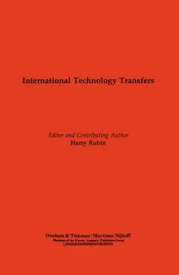 Mezinárodní transfery technologií - International Technology Transfers