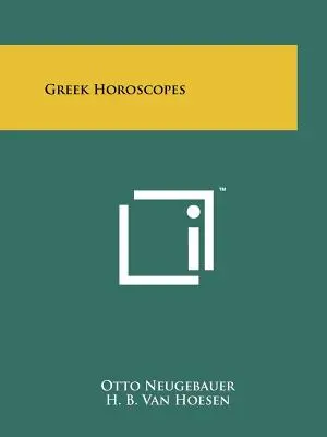 Řecké horoskopy - Greek Horoscopes