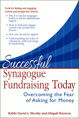 Úspěšný fundraising v synagoze dnes: Překonání strachu z žádání o peníze - Successful Synagogue Fundraising Today: Overcoming the Fear of Asking for Money